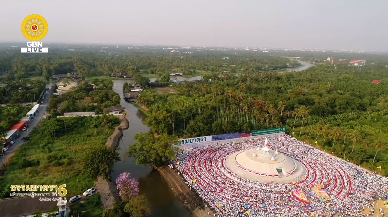 กิจกรรมธรรมยาตรา ปีที่6