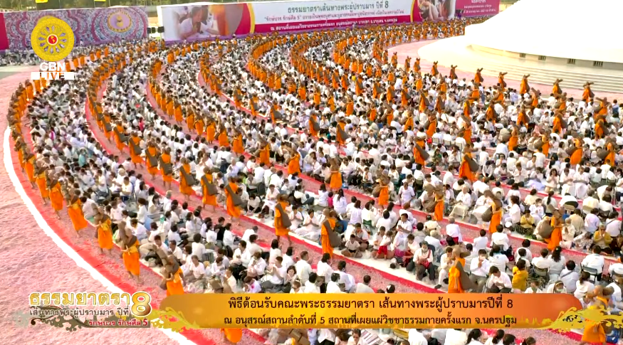 ธรรมยาตรา เส้นทางพระผู้ปราบมาร ปีที่ 8