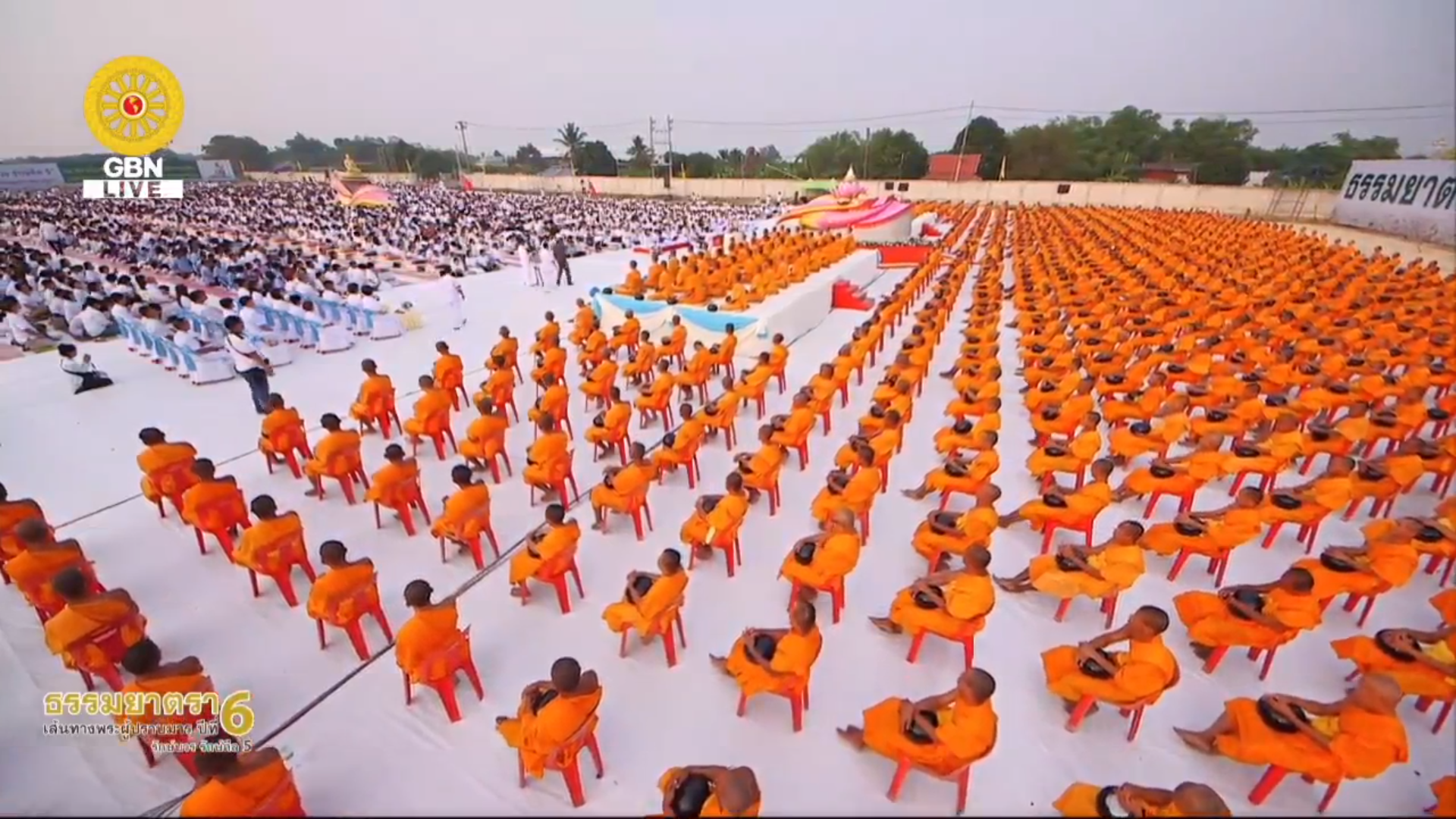 กิจกรรมธรรมยาตรา ปีที่6