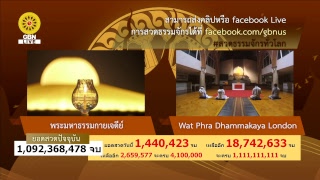 สวดธรรมจักร 1111 ล้านจบ พบสุขเห็นธรรม