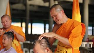 พิธีตัดปอยผมธรรมทายาท 
