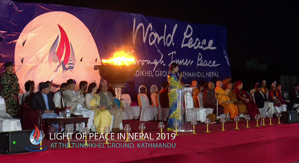 light of peace in nepal