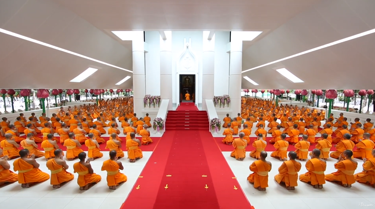 ทบทวนบุญประดิษฐานลูกนิมิตและผูกสีมา ณ อุโบสถวัดพระธรรมกาย