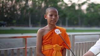  นักเรียนร่วมปฏิบัติธรรม ที่วัดพระธรรมกายเบเนลักซ์ ประเทศเบลเยียม