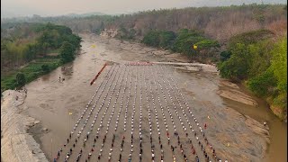 เพลงตะวันบนดอย พิธีปลงผมกลางลำน้ำแม่ตื่น โครงการบรรพชาอุปสมบทหมู่กองร้อย 501 วัดดงดินแดง