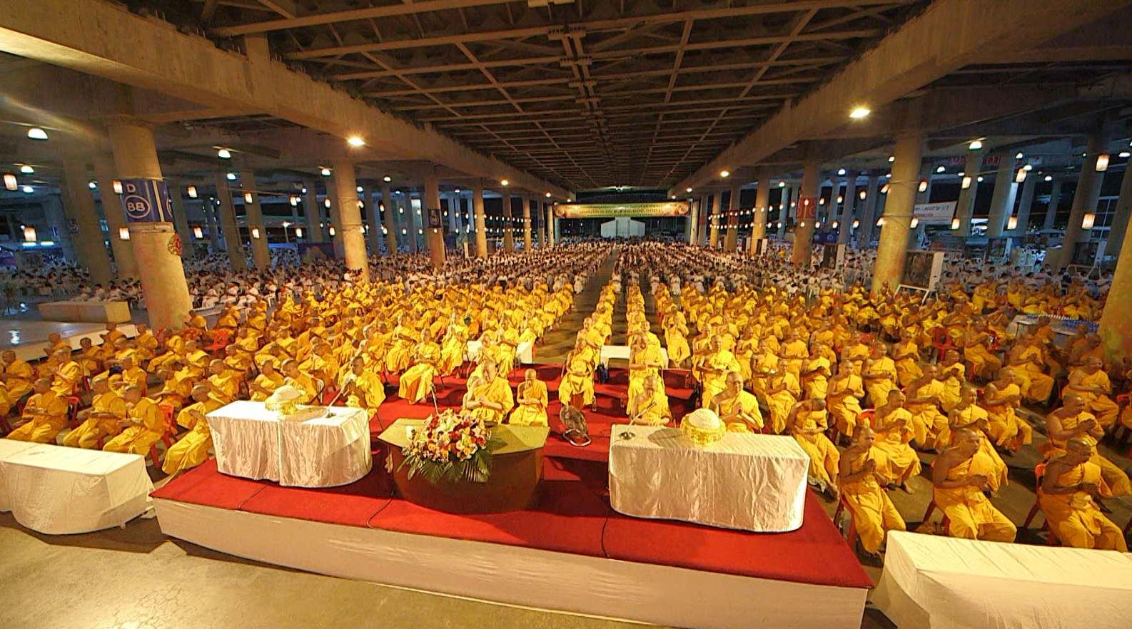พิธีฉลองชัย สวดธรรมจักรครบ 1,400,000,000 จบ
