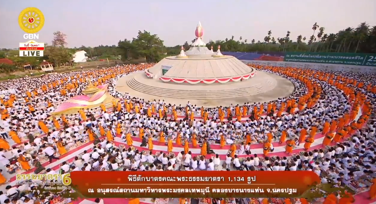 กิจกรรมธรรมยาตรา ปีที่6