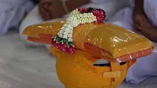 พิธีเวียนประทักษิณและบรรพชาธรรมทายาท