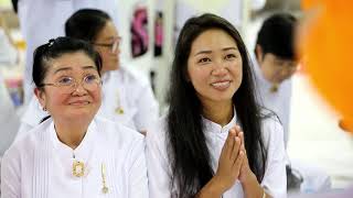 พิธีปลงผมโครงการสามเณรยุวธรรมทายาท รุ่นที่ 28 ภาคฤดูฝน